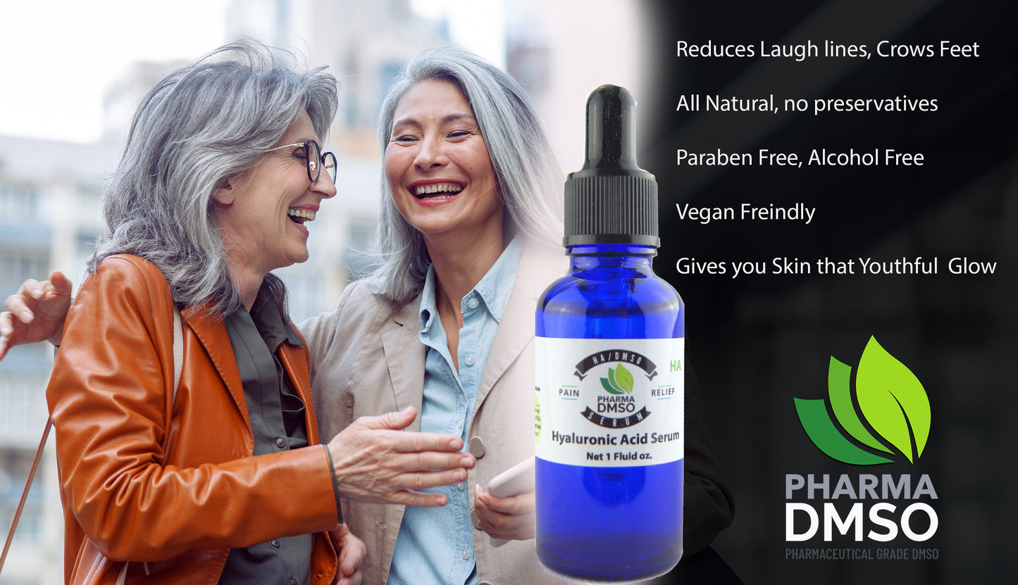 Hyaluronic Acid Serum 1oz. W/Glass Dropper