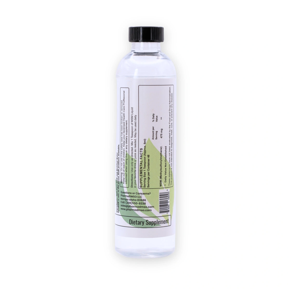 MSM Liquid 950 mg | Organic MSM | PharmaDMSO