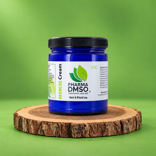 MSM30 Cream – 30% MSM with DMSO in a Rosemary Cream Base