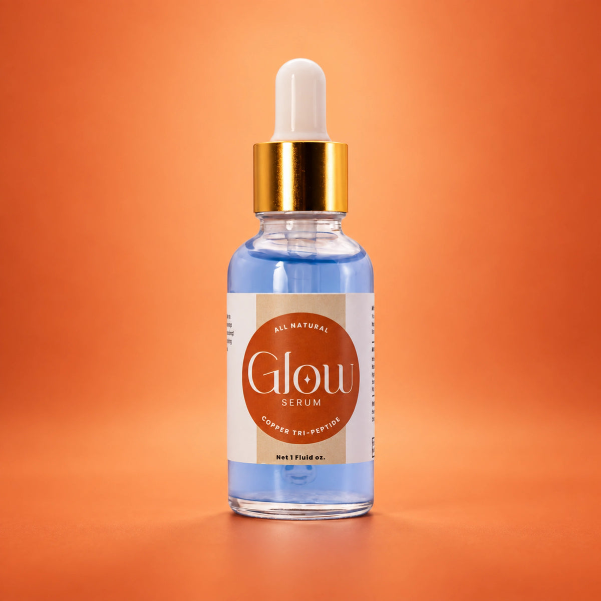 GLOW Serum Copper Tri-Peptide / 2 weights of Hyaluronic Acid/ MSM