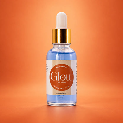 GLOW Serum Copper Tri-Peptide / 2 weights of Hyaluronic Acid/ MSM