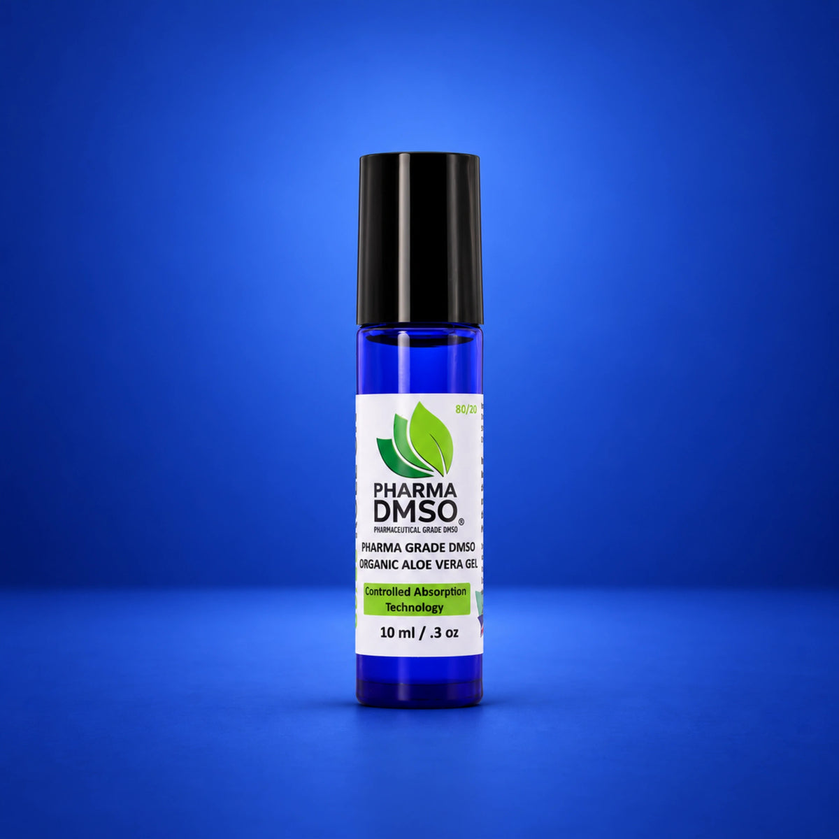 DMSO 80/20 Roll-On 10ml Clinical Grade DMSO 99.996% filtered