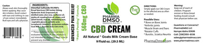CBD Cream 125mg Broad Spectrum CBD Cream "Patent Pending formula" No THC