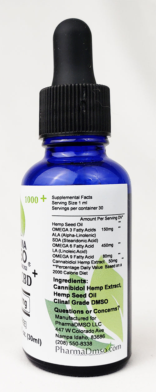 CBD Isolate Tincture - 1000-3000mg CBD+ Broad Spectrum CBD Isolate Tincture NO THC Unflavored With Dropper