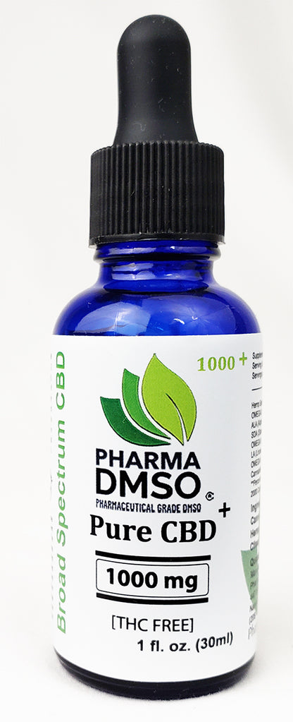 CBD Isolate Tincture - 1000-3000mg CBD+ Broad Spectrum CBD Isolate Tincture NO THC Unflavored With Dropper