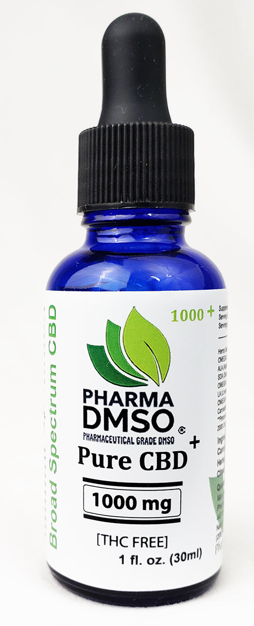 CBD Isolate Tincture - 1000-3000mg CBD+ Broad Spectrum CBD Isolate Tincture NO THC Unflavored With Dropper