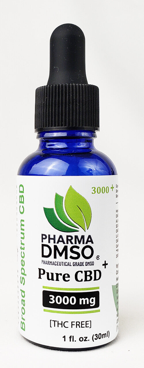 CBD Isolate Tincture - 1000-3000mg CBD+ Broad Spectrum CBD Isolate Tincture NO THC Unflavored With Dropper