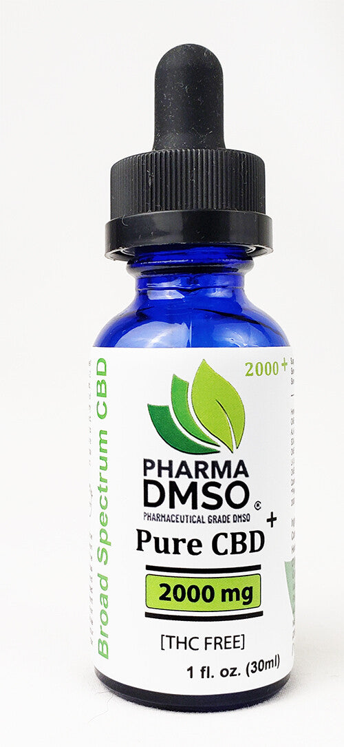 CBD Isolate Tincture - 1000-3000mg CBD+ Broad Spectrum CBD Isolate Tincture NO THC Unflavored With Dropper