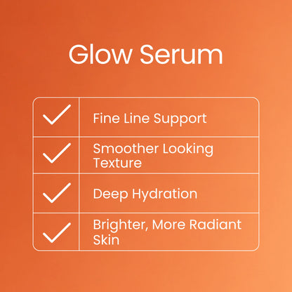 GLOW Serum Copper Tri-Peptide / 2 weights of Hyaluronic Acid/ MSM