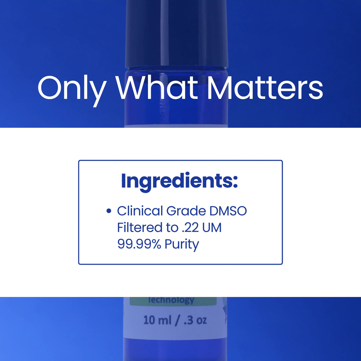 DMSO Roll-On 10ml Pharma Grade DMSO 99.995%