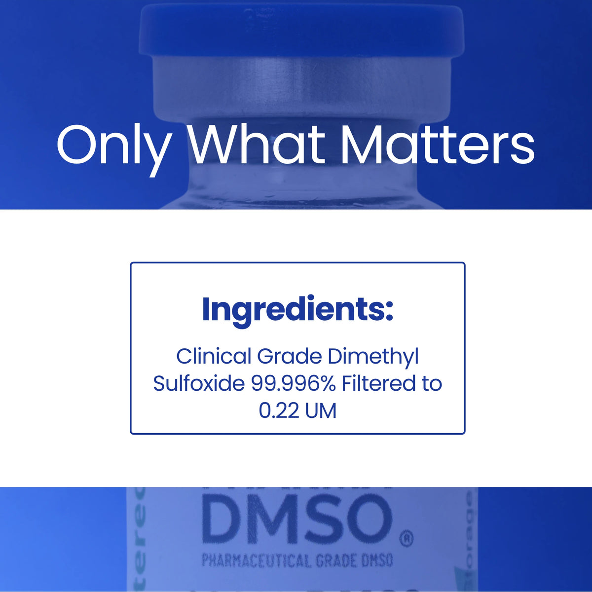 Clinical Grade DMSO Filtered to .022 UM 10ml/100ml