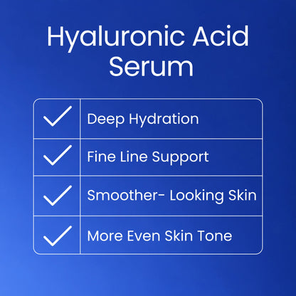 Hyaluronic Acid Serum | Dual Weight HA, MSM & DMSO | PharmaDMSO