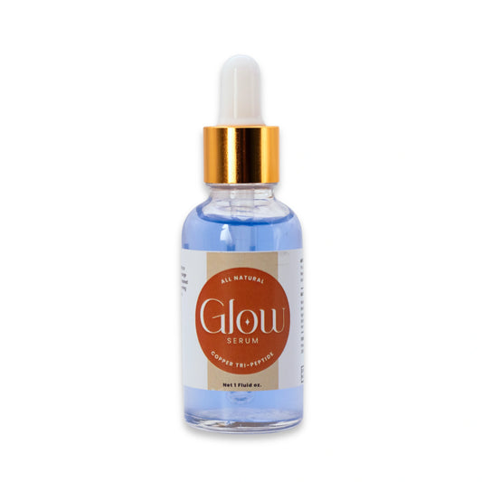 GLOW Serum Copper Tri-Peptide / 2 weights of Hyaluronic Acid/ MSM
