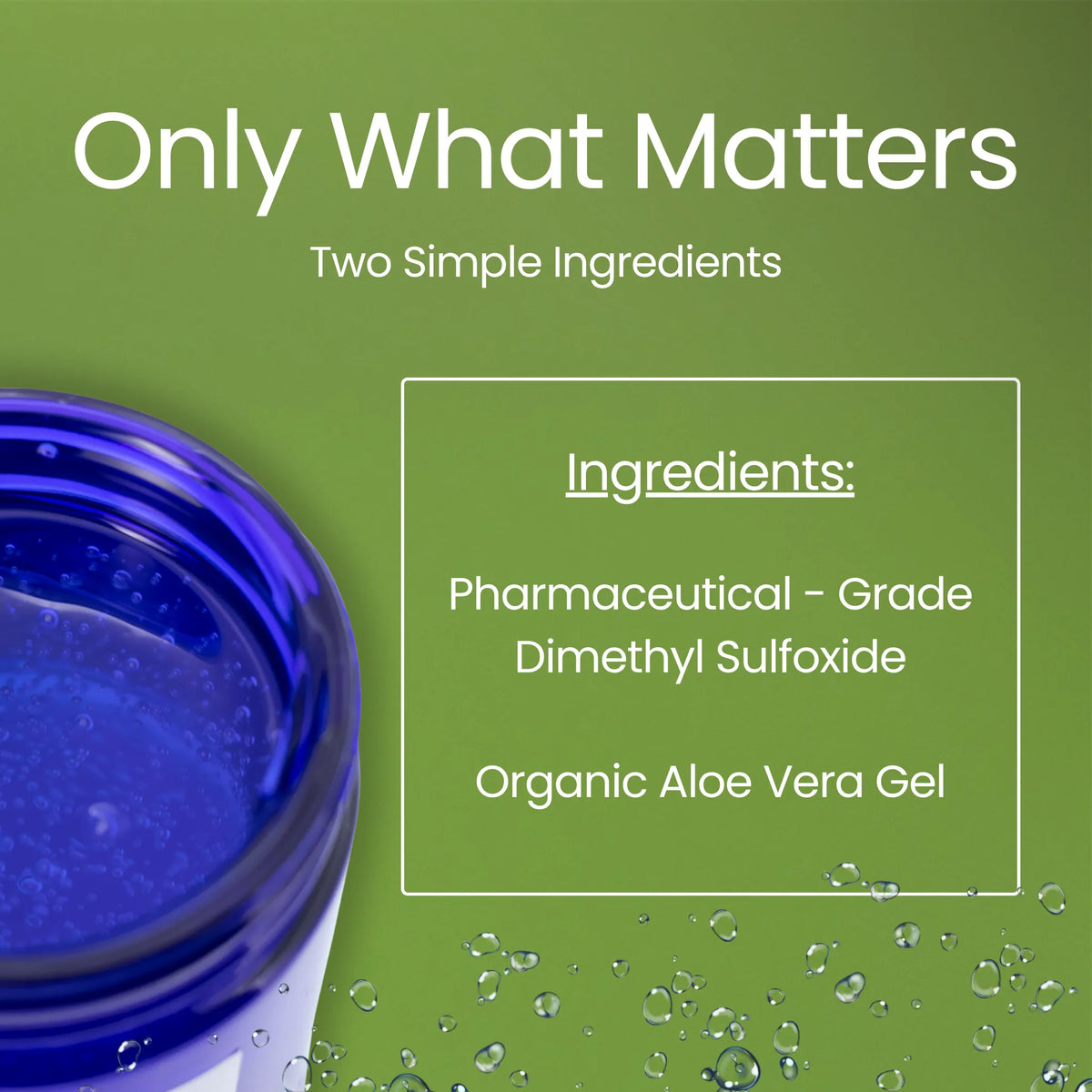 PharmaDMSO 50/50 DMSO & Aloe Vera Gel