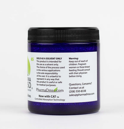 65/35 DMSO Gel - DMSO and Aloe Vera Gel Organic Blend