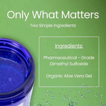 65/35 DMSO Gel - DMSO and Aloe Vera Gel Organic Blend