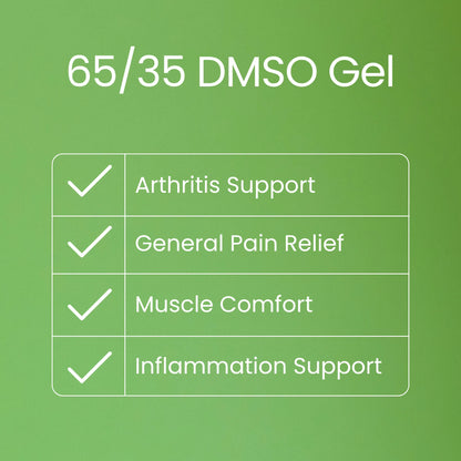 65/35 DMSO Gel - DMSO and Aloe Vera Gel Organic Blend