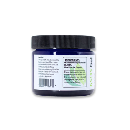 65/35 DMSO Gel - DMSO and Aloe Vera Gel Organic Blend