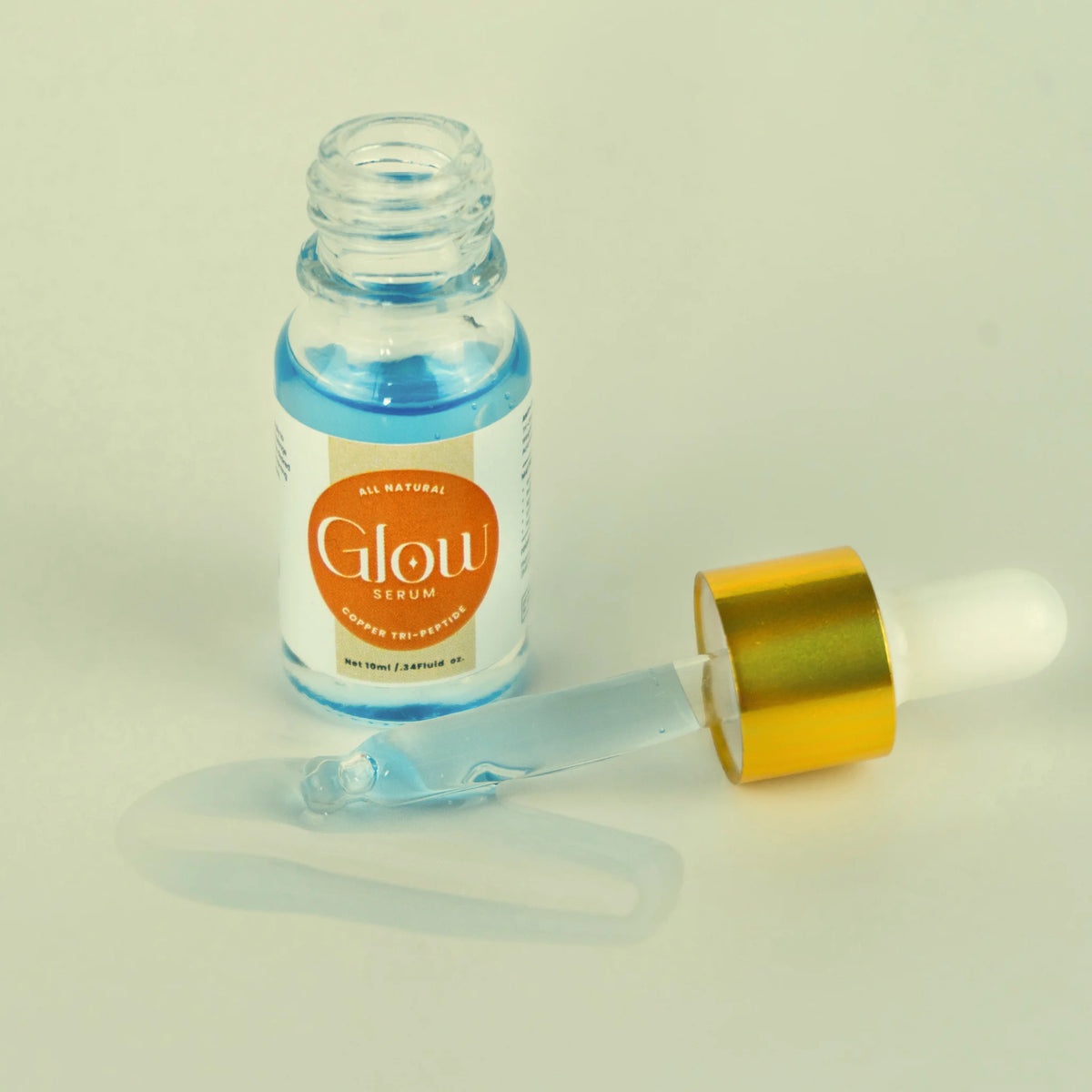 GLOW Serum Copper Tri-Peptide / 2 weights of Hyaluronic Acid/ MSM