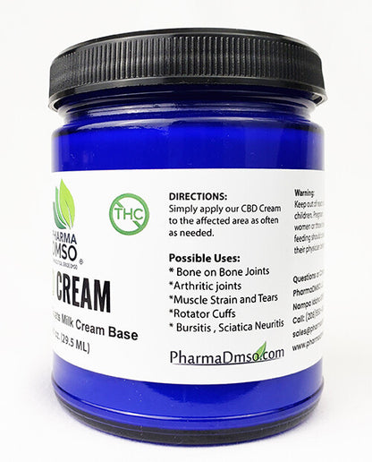 CBD Cream 125mg Broad Spectrum CBD Cream "Patent Pending formula" No THC