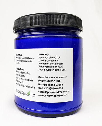 CBD Cream 125mg Broad Spectrum CBD Cream "Patent Pending formula" No THC