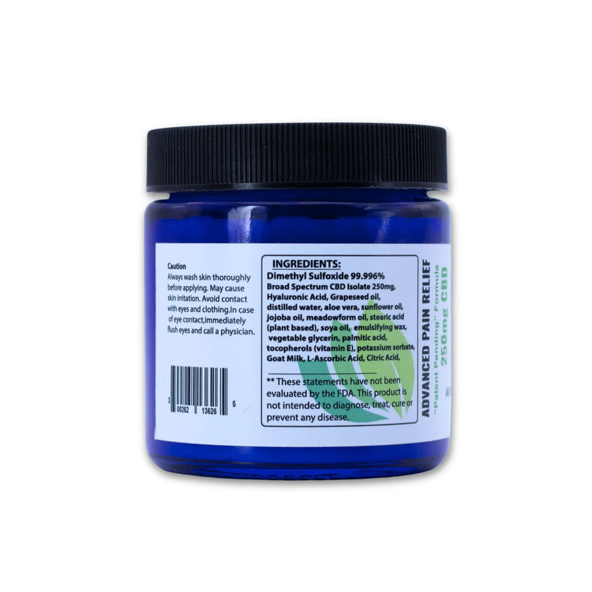 CBD Cream – Broad Spectrum CBD with DMSO Patent Pending Formula