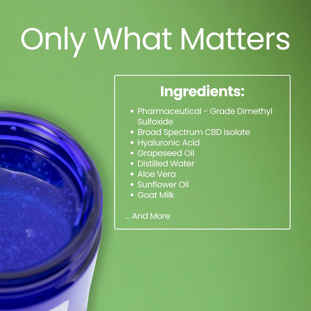 CBD Cream – Broad Spectrum CBD with DMSO Patent Pending Formula
