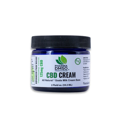 CBD Cream – Broad Spectrum CBD with DMSO Patent Pending Formula
