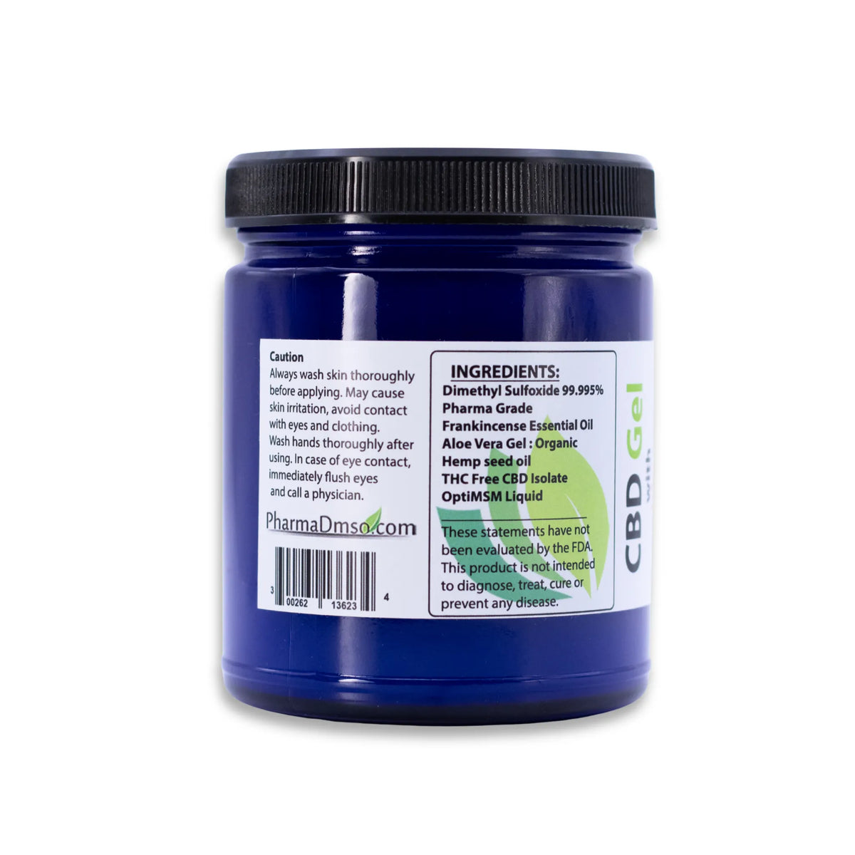 CBD Gel – 1,000 -4500 mg Broad-Spectrum CBD with DMSO & Frankincense Patent Pending