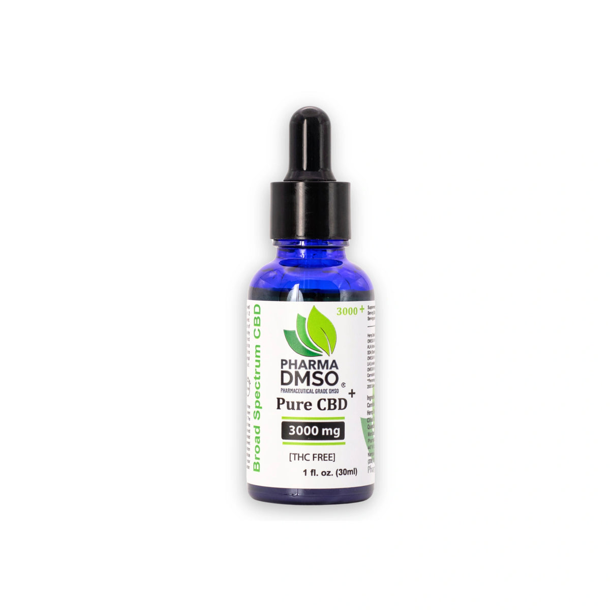 CBD Isolate Tincture - 1000-3000mg CBD+ Broad Spectrum CBD Isolate Tincture NO THC Unflavored With Dropper