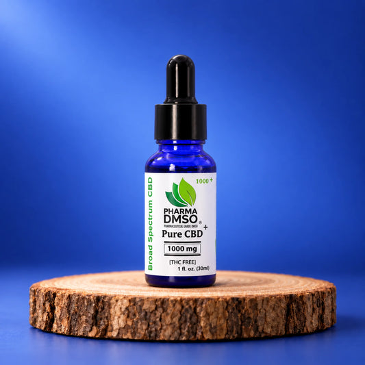 CBD Isolate Tincture - 1000-3000mg CBD+ Broad Spectrum CBD Isolate Tincture NO THC Unflavored With Dropper