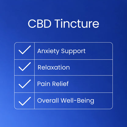 CBD Isolate Tincture - 1000-3000mg CBD+ Broad Spectrum CBD Isolate Tincture NO THC Unflavored With Dropper