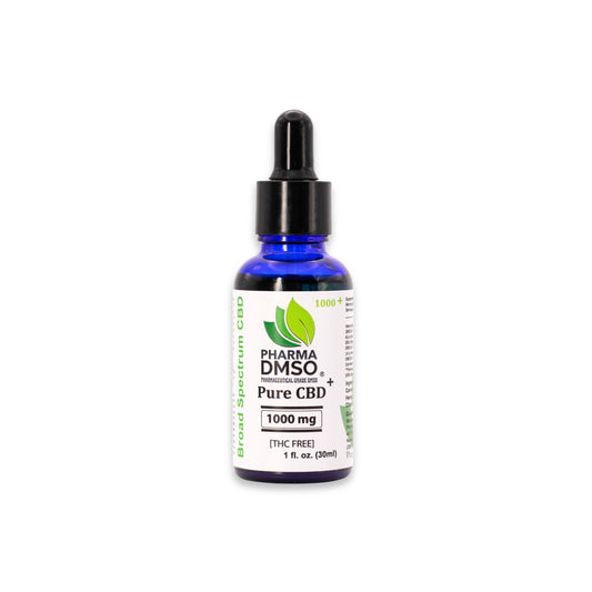 CBD Isolate Tincture - 1000-3000mg CBD+ Broad Spectrum CBD Isolate Tincture NO THC Unflavored With Dropper