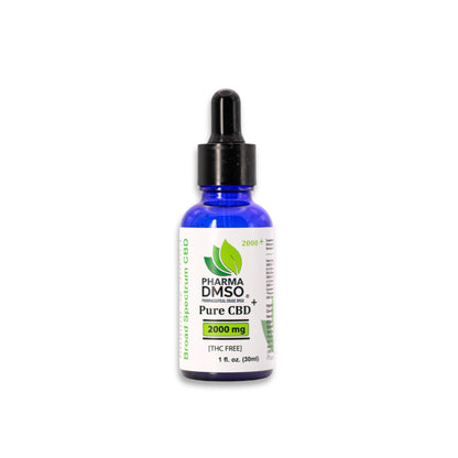 CBD Isolate Tincture - 1000-3000mg CBD+ Broad Spectrum CBD Isolate Tincture NO THC Unflavored With Dropper