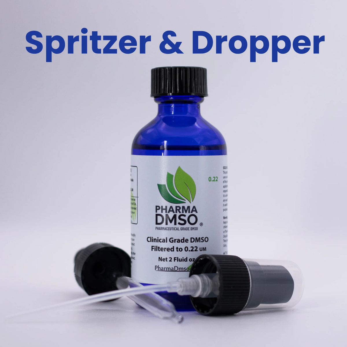DMSO Filtered to .022 UM 2 oz. w/ Free Spritzer