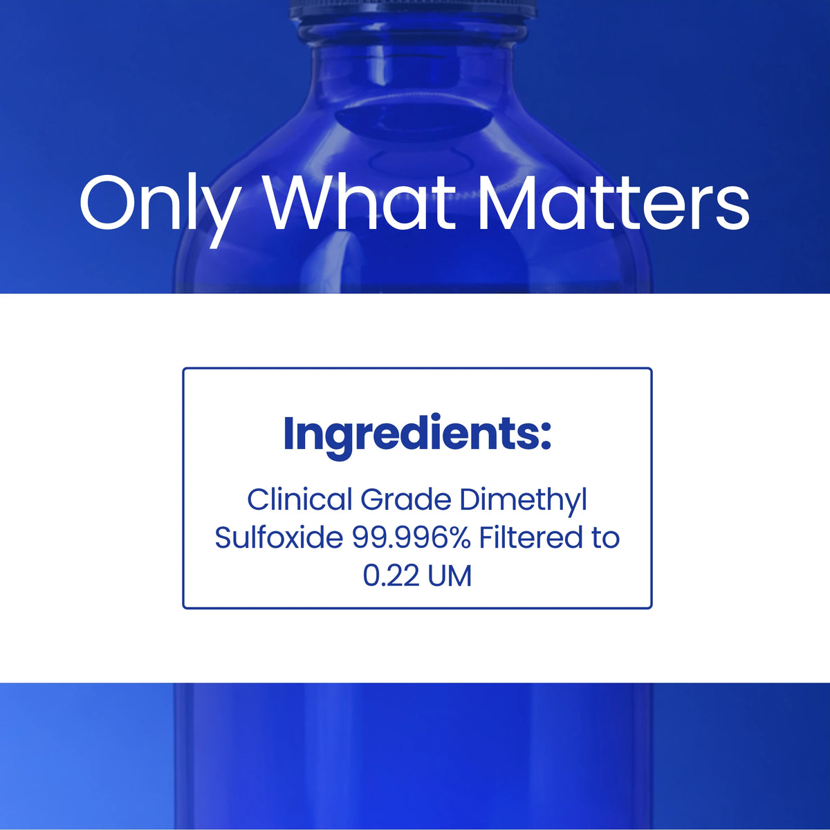 DMSO Filtered to .022 UM 2 oz. w/ Free Spritzer