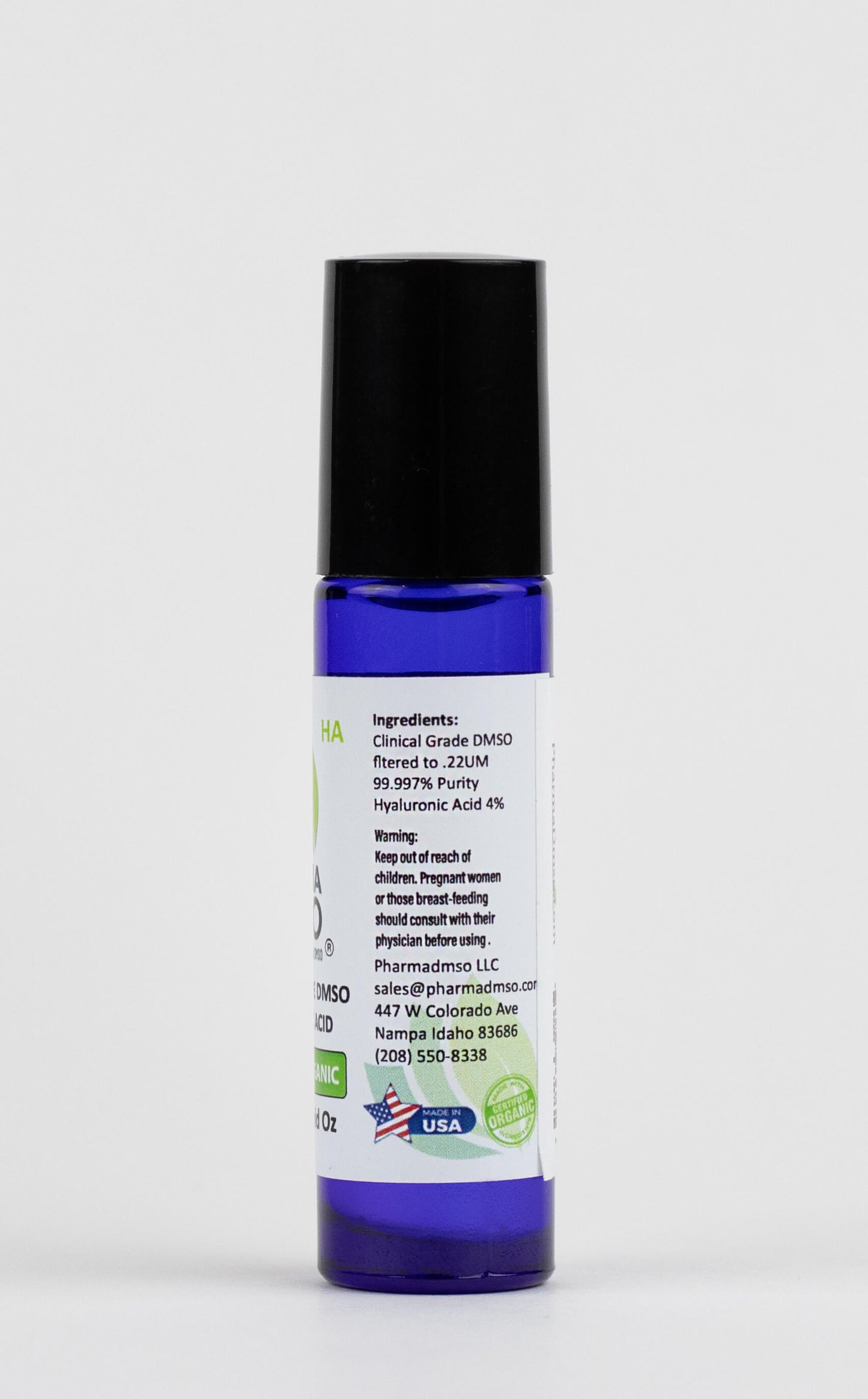 Hyaluronic Acid and DMSO Roll-on