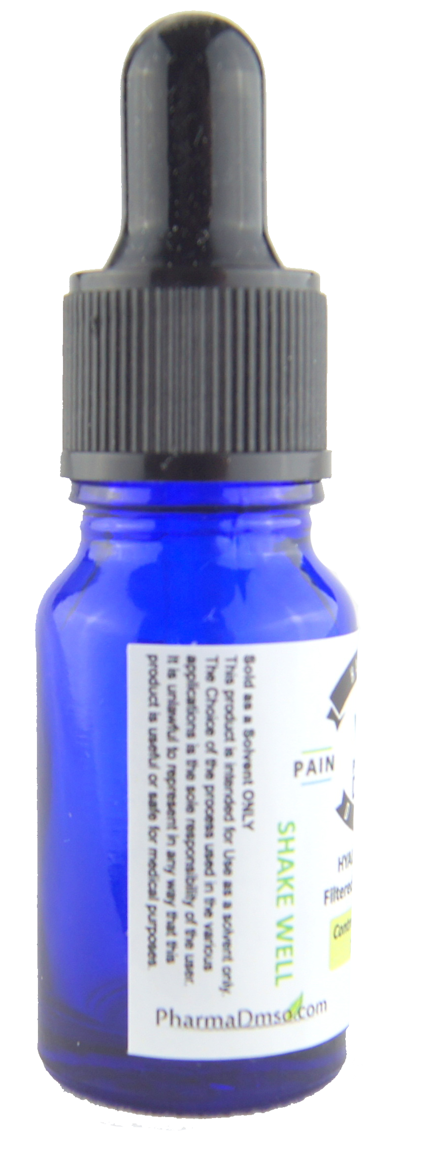 Hyaluronic Acid with Clinical DMSO Drops 10ml - Glass Dropper Included