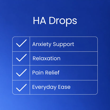 Hyaluronic Acid with Clinical DMSO Drops 10ml - Glass Dropper Included