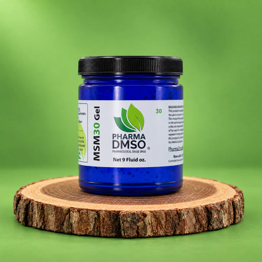 MSM30 Gel – 30% MSM with DMSO / Aloe Vera Gel Base