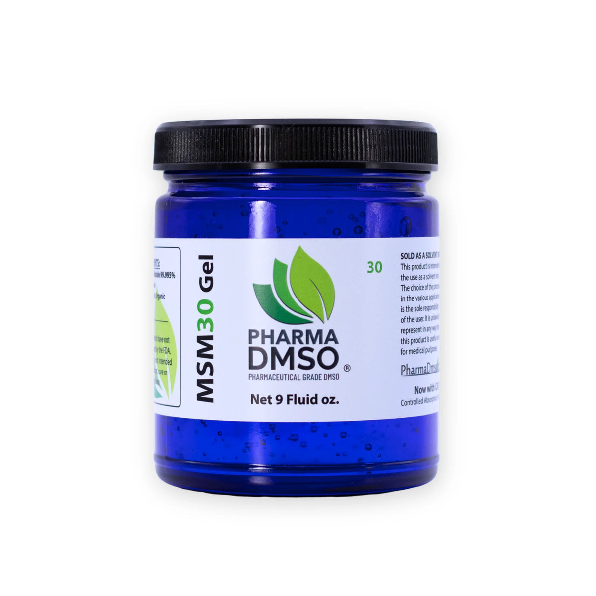 MSM30 Gel – 30% MSM with DMSO / Aloe Vera Gel Base