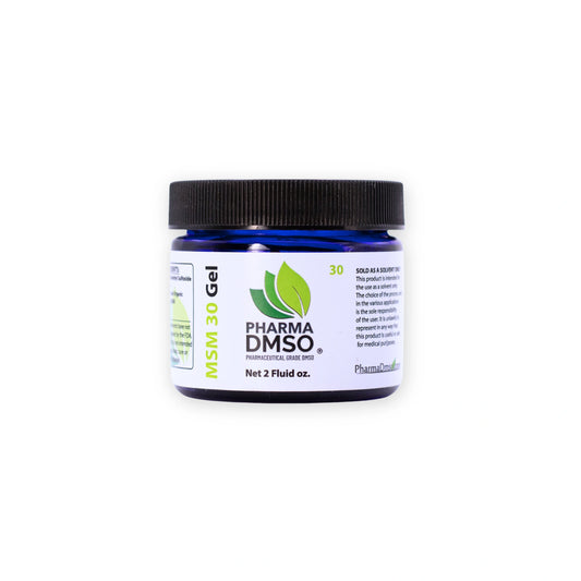 MSM30 Gel – 30% MSM with DMSO / Aloe Vera Gel Base
