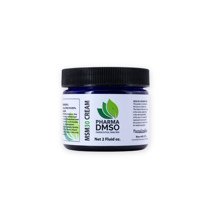 MSM30 Cream – 30% MSM with DMSO in a Rosemary Cream Base