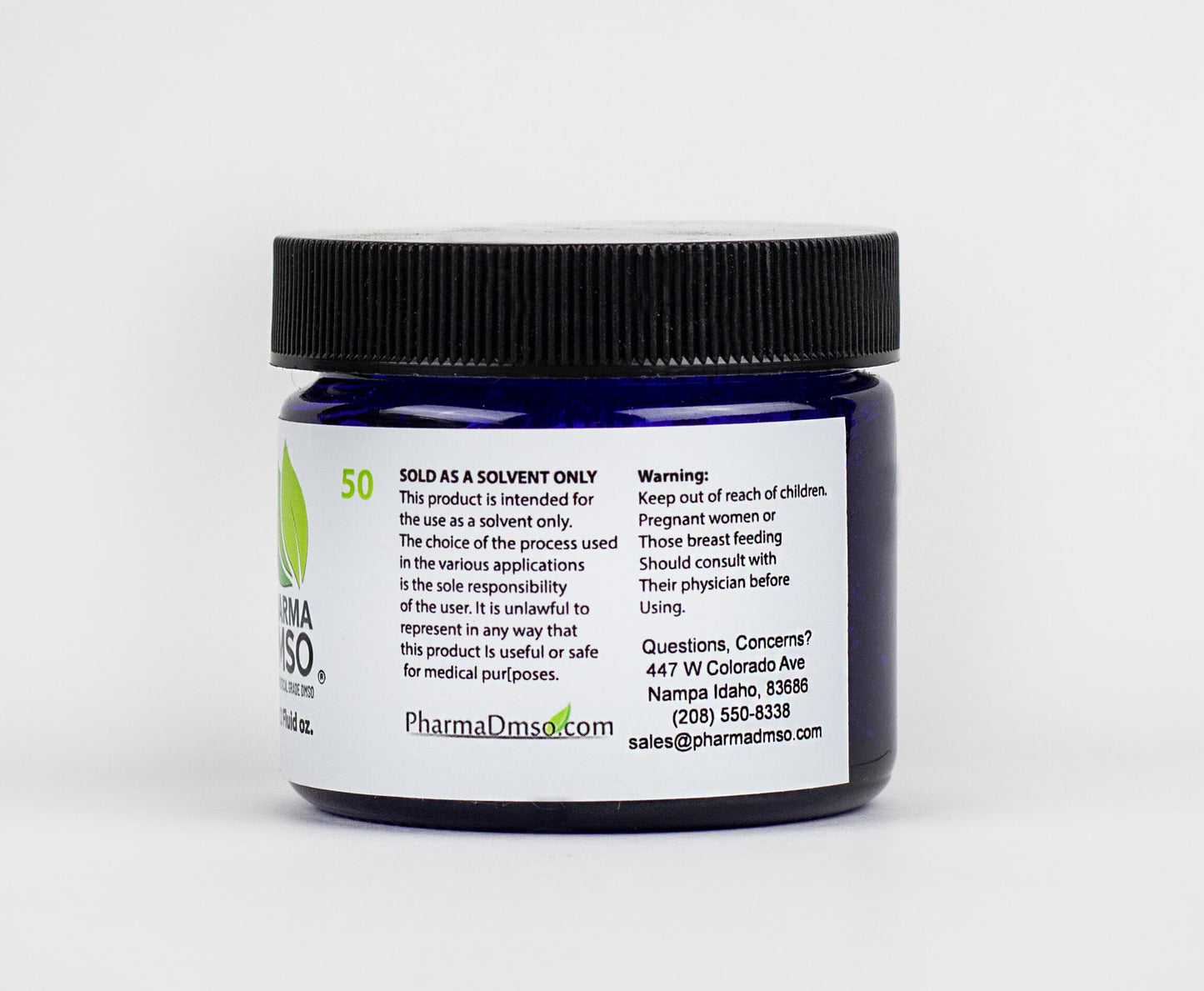 50/50 DMSO Gel - Organic, Dimethyl Sulfoxide with Aloe